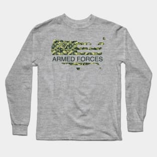 Armed Forces Flag Long Sleeve T-Shirt